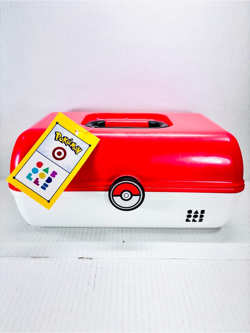Pokémon x Target Caboodles Case Red/White